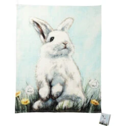 Bunny Rabbit Kitchen Dish Towel