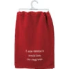 "I Ate Santa's Cookies, No Regrets" Christmas Kitchen Towel