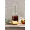 Glass Decanter With Gold Accent By Mud Pie