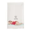 "Pool Boy Wanted" Poolside Curvy Lady Hand Towel By Mud Pie