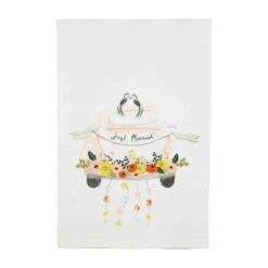 "Just Married" Wedding Hand Towel By Mud Pie
