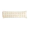 "Dot" Tufted Yarn Long Pillow By Mud Pie