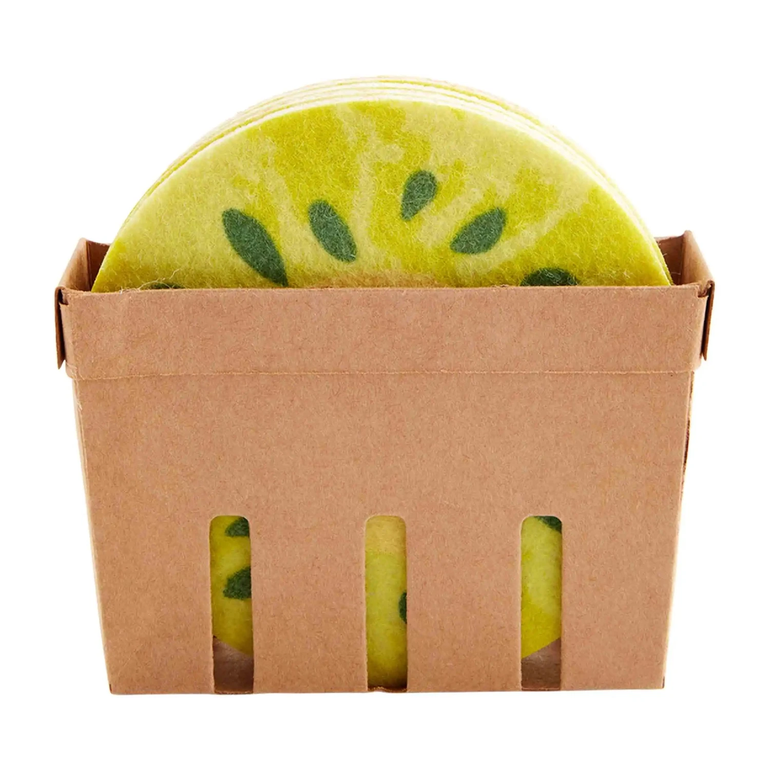 Fruit Themed Coaster Set, 3 Style Options By Mud Pie - Image 2