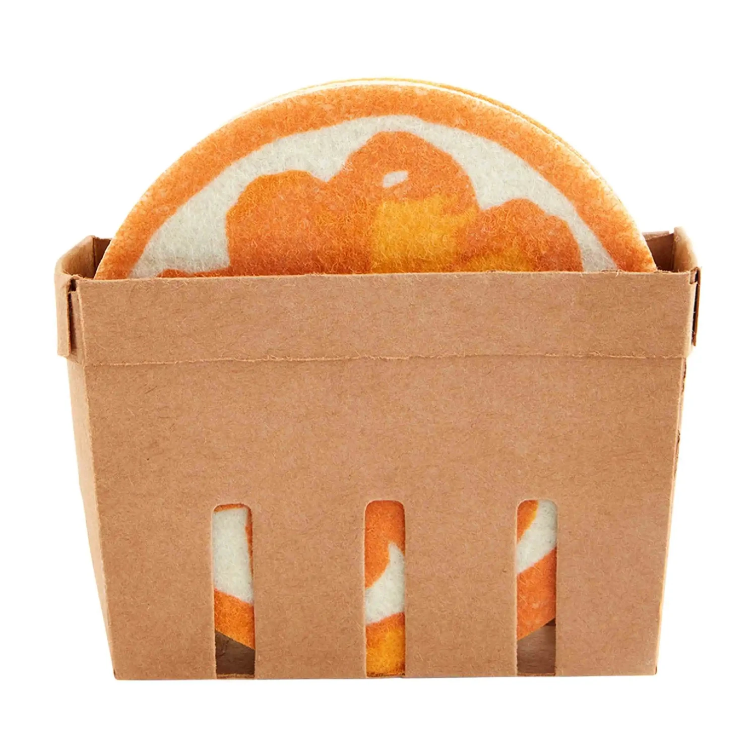 Fruit Themed Coaster Set, 3 Style Options By Mud Pie - Image 3