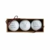 "Let's Par Tee" Golf Ball Set By Mud Pie