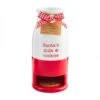 Milk & Cookies For Santa, Red & White Bottle By Mud Pie