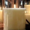 Radiance LED Poured Candle, Simply Ivory, 6” Dia X 6” T