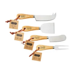 Bistro Cheese Utensil, 4 Style Options By Mud Pie