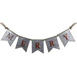 "Merry" Banner Garland