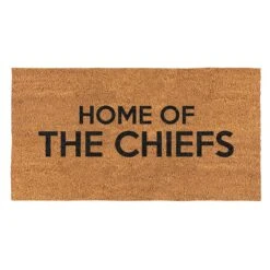 "Home Of The Chiefs” Coir Door Mat