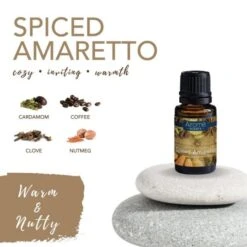 Spiced Amaretto Essential Oil Fragrance Blend 15 Ml By Airome'