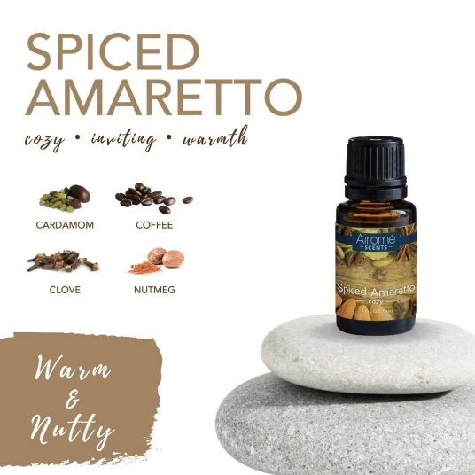 Spiced Amaretto Essential Oil Fragrance Blend 15 Ml By Airome'