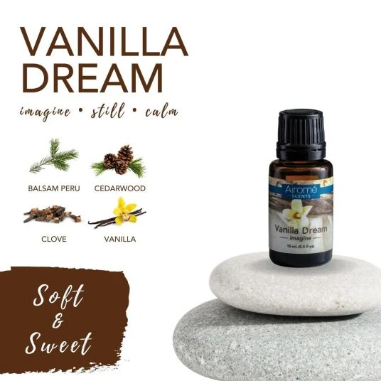 Vanilla Dream Essential Oil Blend 15 Ml By Airome'