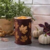 Fall Leaves Vintage Style Bulb Illumination Fragrance Wax Melt Warmer By Candle Warmers Etc