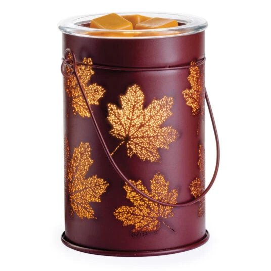Fall Leaves Vintage Style Bulb Illumination Fragrance Wax Melt Warmer By Candle Warmers Etc - Image 3