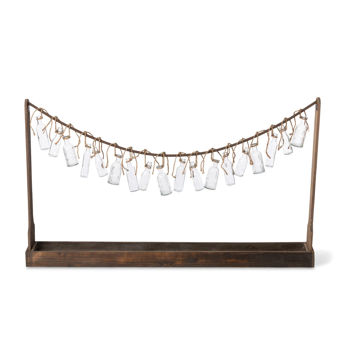 Bottle Garland Vases & Wooden Stanchion By Park Hill Collection (Pick Up Only) - Image 3