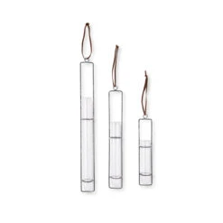 Hanging Glass Tube Vase, 3 Size Options (Pick Up Only)