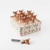 Tinsel Town Ceramic Reindeer Cheese Butter Spreader