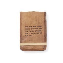 "Faith, Truth & Love" Leather Journal