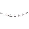 Reindeer Beaded Banner Garland