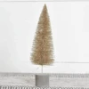 Bottle Brush Tree, Champagne, 15.75"