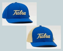 The Okie Brand Hat, University Of Tulsa Performance Hat, Two Color Options