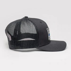 The Okie Brand Hat, Blue Line Law Enforcement - Image 3