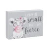 "I May Be Small But I Am Fierce" Tiger Bubble Gum Box Sign