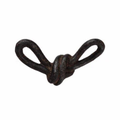 Cast Iron Knot Décor, Black