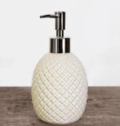 Criss-Cross Pineapple Pattern Soap Pump