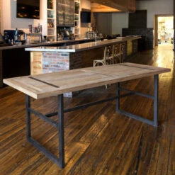 Reclaimed Oak Gathering Table By Park Hill Collection (Pick Up Only)