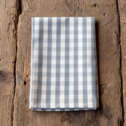 Gingham Cloth Napkin, Gray By Park Hill Collection