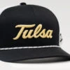 The Okie Brand Hat, University Of Tulsa, Black/White