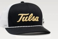 The Okie Brand Hat, University Of Tulsa, Black/White