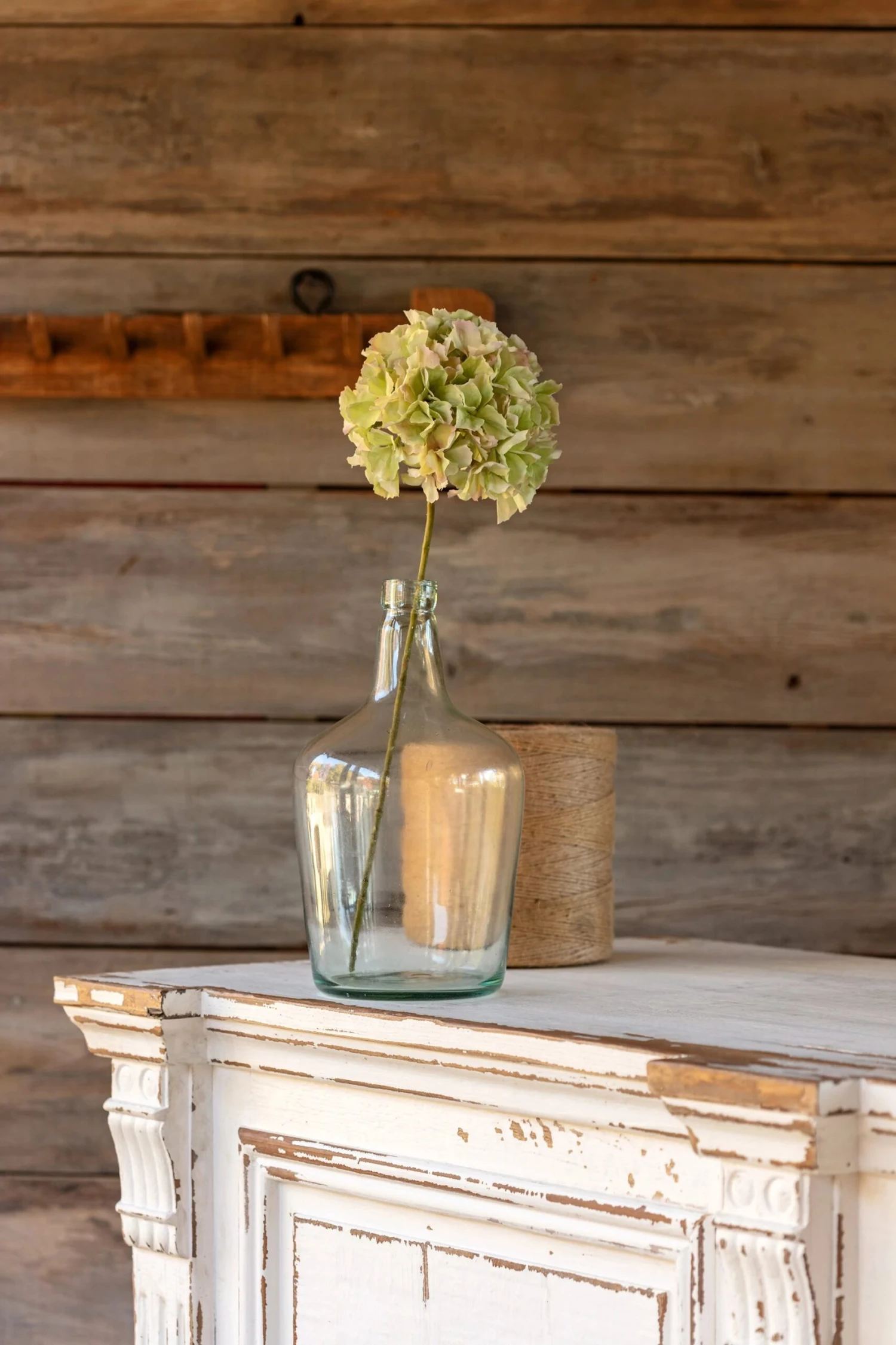 Hydrangea Stem, 23", Green Blush By Porch View Home (Pick Up Only)